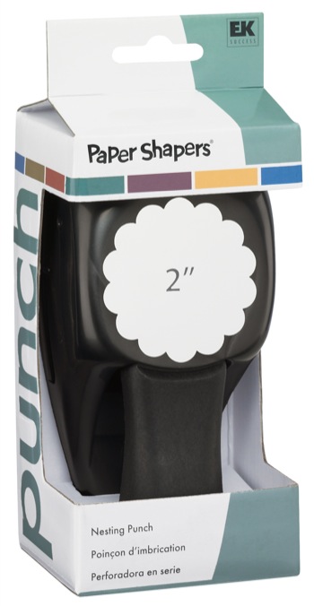 EK Paper Shapers Nesting Punch Scalloped Circle 2"