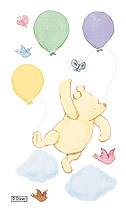 EK Disney 3D Sticker Classic Pooh & Balloons