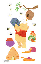 EK Disney 3D Sticker Winnie Pooh & Honey Pots