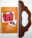 Ellen Medlock Handle & Pattern - The Preppy Mini-Tote Set Walnut Handles