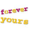 Ellison Design Thin Cuts - Phrase, Forever Yours
