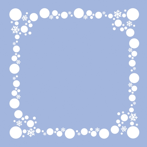 Fiskars Border & Corner Punch - Snowbubbles