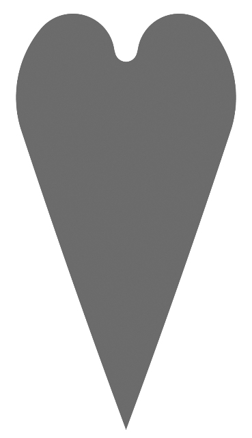 Fiskars Lever Punch - Heart - Small