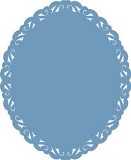 Fiskars Oval Punches - Makes Decorated Ovals - Wisteria