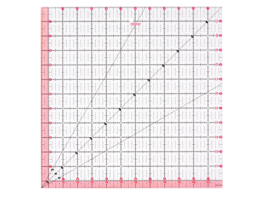 Fiskars 12.5" Acrylic Clear Ruler