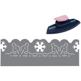 Fiskars Embossing Border Punch Winter Greeting