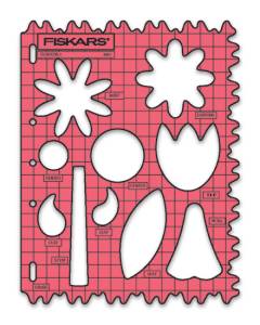 Fiskars ShapeTemplate Flowers #1