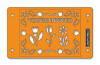 Fiskars CardBoss Stencil Set You're Invited