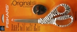 Fiskars Fashion 8" Bent Scissors with Sew Sharp Zebra