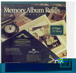 Generations Memory Album Refill Pages 10 Pack- 12"x 12"
