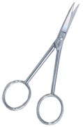 Gingher  Long Handle Curved Blade Embroidery Scissor 4"