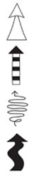 Glitz Design - Small Roller Doodle Arrows