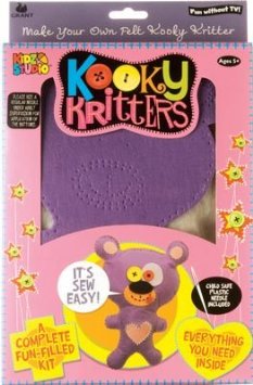 Kooky Kritters Sewing Kit - Bear