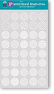 HOTP Rub-ons - White Patterned