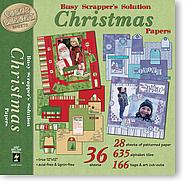 HOTP Busy Scrapper's Solution - Christmas Papers - 12x12