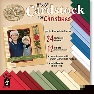 HOTP Paper - 8x8 Christmas Cardstock
