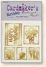 HOTP Cardmaker's Embossed Focals Birthday Metallic