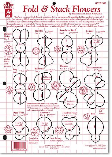 HOTP Template - Fold & Stack Flowers