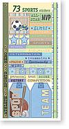 HOTP Cardstock Stickers - Sports