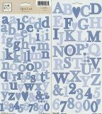 Heidi Grace Designs - Alphabet Cardstock Stickers - Woodland