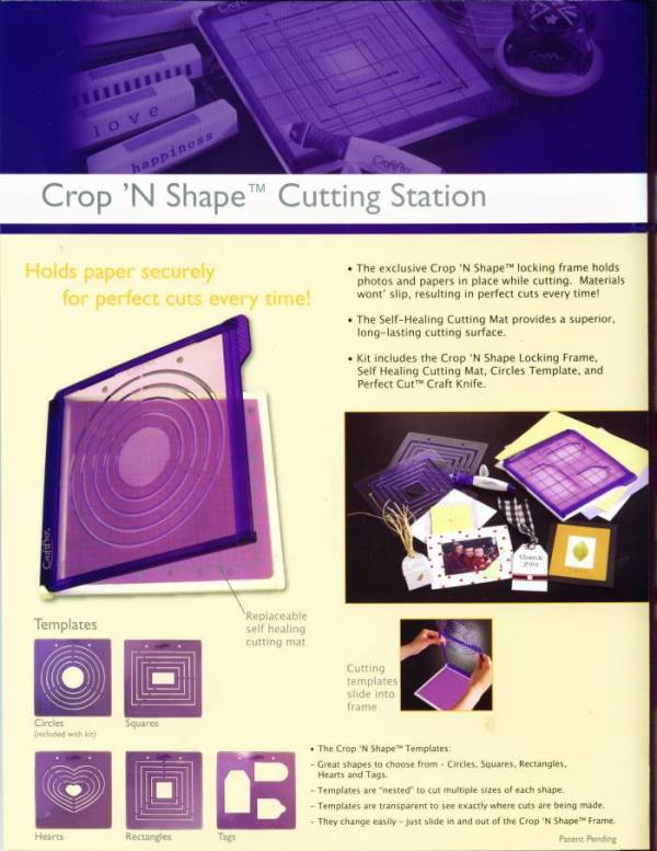 CraftPro Crop 'n Shape Cutting Station