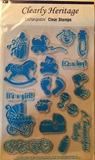 Heritage Handcrafts Clear Stamps - Baby