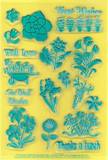 Heritage Handcrafts Clear Stamps - Flowers