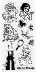 Image Tree Clear Stamps - Disney Princess