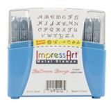 ImpressArt Stamp Set 3mm - Ballroom Boogie Uppercase