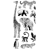 Inkadinkado Cling Stamp Set - Trip to the Zoo