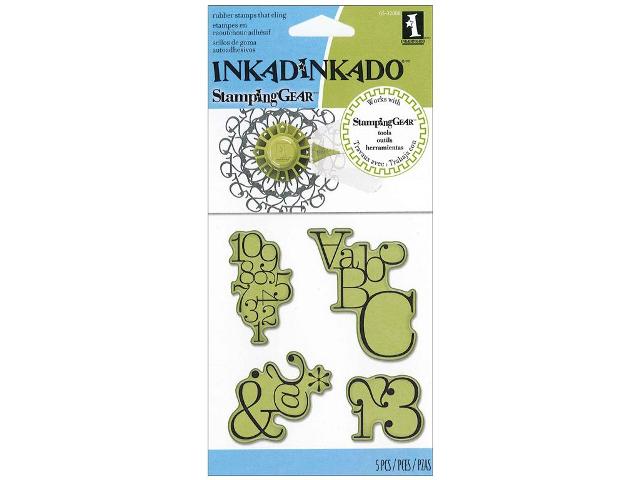 Inkadinkado Stamping Gear - Stamp - Typographic