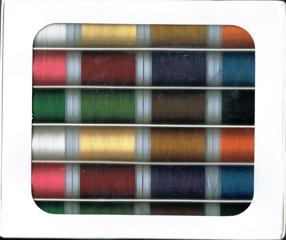 Melrose Trilobal Polyester Thread Assortment 24 Colors