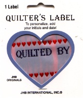 JHB Quilter's Label Quilted By..