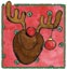 Janlynn Rubber Stamp - Reindeer