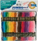 Jumbo Value Pack Cotton Embroidery Floss 105 Skeins