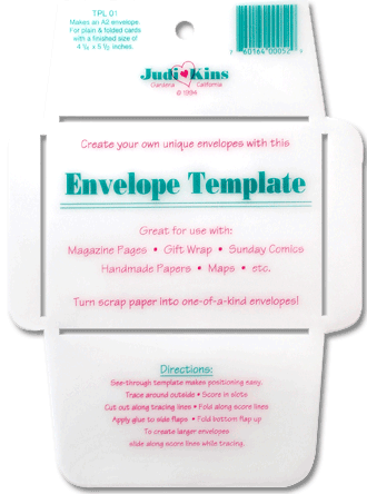 Judikins Envelope Template - A2