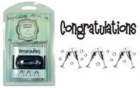 Just-Rite Stampers - 2X Stampers - Congratulations