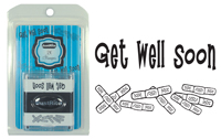 Just-Rite Stampers - 2X Stampers - Get Well Soon