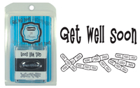 Just-Rite Stampers - 2X Stampers - Get Well Soon