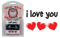 Just-Rite Stampers - 2X Stampers - I Love You