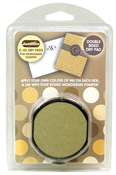 Just-Rite Stampers - Do It Yourself Round Monogram Stamper - Reversible Dry Pad