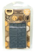 Just-Rite Stampers - Do It Yourself Round Monogram Stamper - Numbers