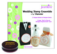 Just Rite Stampers - Do It Yourself - Wedding Stamp Ensemble - 1 5/8"