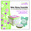 Just Rite Stampers - Do It Yourself - Baby Stamp Ensemble - 2 1/4 x 3 1/16" Oval