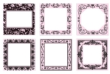 Just Rite Stampers - Do It Yourself - 2" Square Decorative Frames