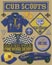 K&Co Boy Scouts Of America Grand Adhesions Embellishments - Cub Scouts