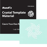 Kandi Corp Crystal Template Material 9" X 36" Roll