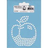 Hotfix Crystal Style Stencil - Apple