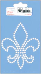 Hotfix Crystal Style Stencil - Fleur de Lis