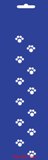 Hotfix Crystal Style Stencil - Paw Prints